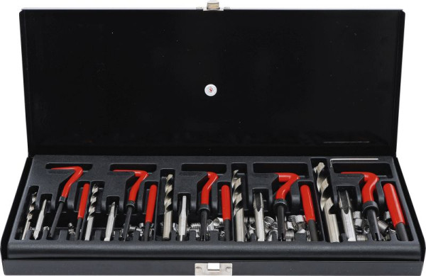 BGS Gewinde-Reparatur-Satz, M5 - M12, 130-teilig, 19500