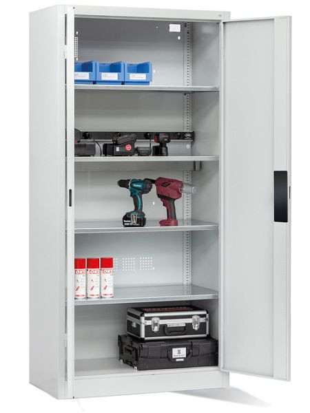 Bedrunka+Hirth Akkuladeschrank Basic, Maße in mm (BxTxH): 930 x 500 x 1950, Vollblechtüren, 06.155.05E1