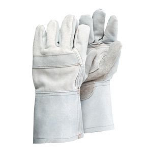 Contracor Leder-Sandstrahl-Handschuhe, mit hohen Ärmeln, 10130710