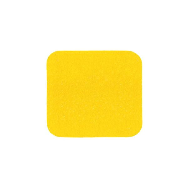 m2 Antirutschbelag Easy Clean gelb Einzelstreifen 140x140mm, VE: 10 Stück, M3GV101401