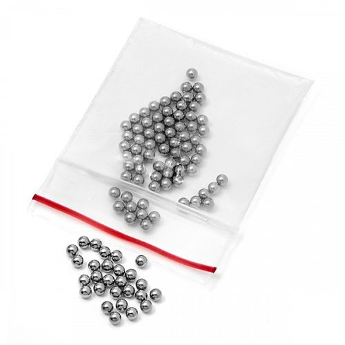 OHAUS Edelstahlperlen, 3,2 mm, für Tiergewebe, 83041299