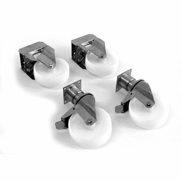 Mareno M1 Serie Satz mit 4 Rollen, davon 2 gebremst, 20cm, M1-700 /900 Serie, ARI, 179.067