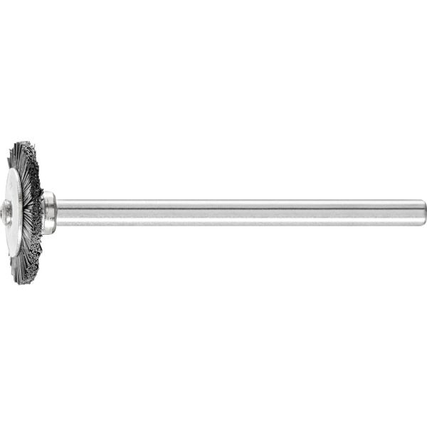 Pferd Rundbürste mit Schaft, ungezopft RBU 1602/3 SBS, VE: 10 Stück, 43100358