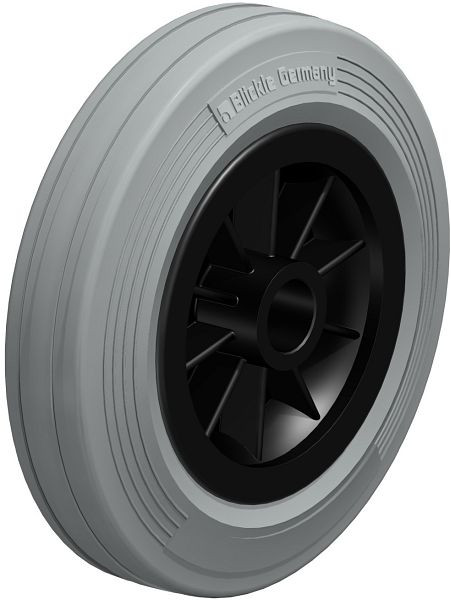 Blickle VPP 160/20-45G-SG Rad aus Vollgummi, Grau, 849837