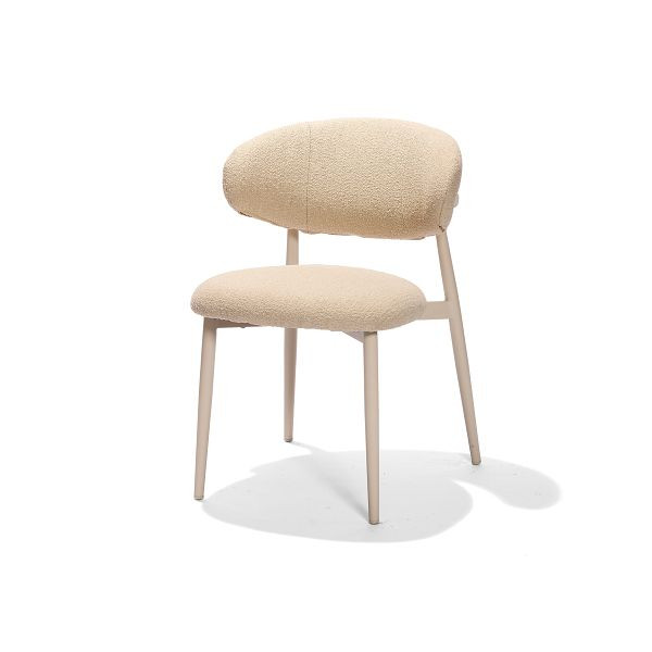 BEST Cuba Outdoor Dinning Stuhl Gartenstuhl Aluminium Sand 58 x 62,5 x 81 cm, 521699