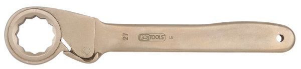 KS Tools BERYLLIUMplus Zahnradknarre 19 mm mit 12-kant-Ring, 962.0119