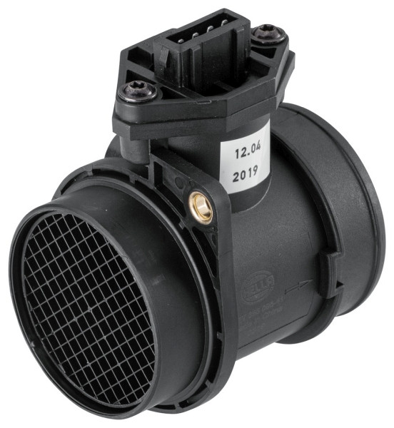 HELLA Luftmassenmesser, 4-polig, Rohrstutzen, ohne Dichtung, 8ET 358 095-411