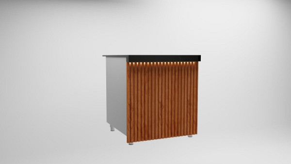 SGS Gastro Kassentisch ohne Glas, 70 cm, Neutralelement, KS7002