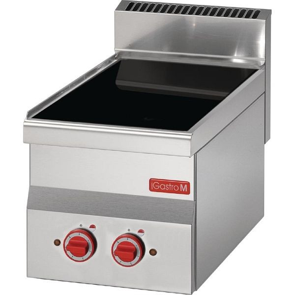 Gastro M keramische Kochplatte 60/30PVE, 3,6 kW, 400 V, 2 Kochzonen, 600-Serie, GN019