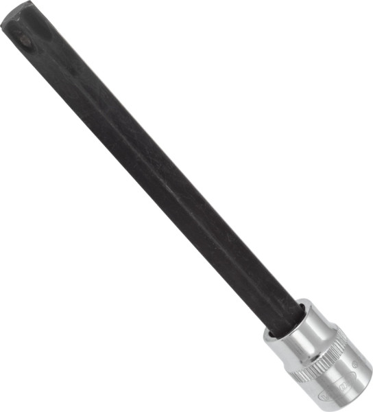 VIGOR TORX Schraubendreher-Einsatz, Vierkant hohl 10 mm (3/8 Zoll), Innen TORX Profil, T55, Länge: 133 mm, für Handbetätigung, V6097