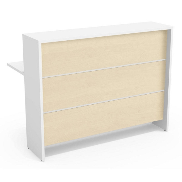 Deskin Thekenelement ELINUS, Ahorndekor, B 1400 x T 780 x H 1085 mm, 257937