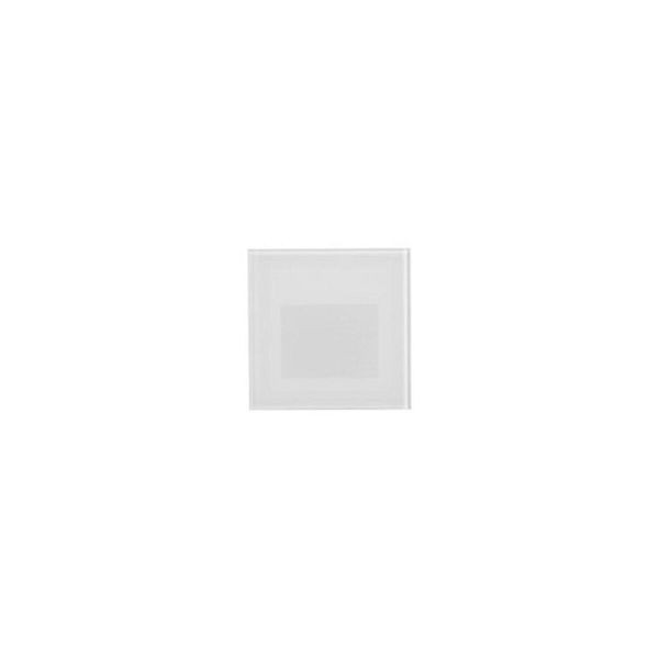 Brumberg LED-Orientierungsleuchte 2W 3000K 35lm, weiß Konverter IP20 Scheibe Kunststoff opal/matt mit LM, quadratisch, 103834