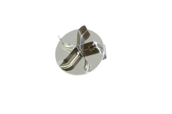 Schneider Kaisersemmeldrücker aus Edelstahl, groß, ohne Loch, Ø 8,0 cm, 199580