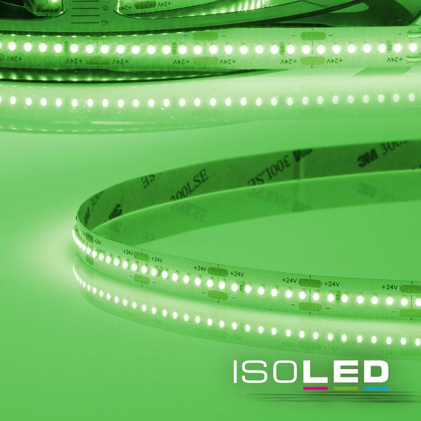 ISOLED LED CRI9G Linear10 Flexband, 24V DC, 15W, IP20, grün, 5m Rolle, 280 LED/m, 114050
