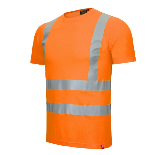 NITRAS MOTION TEX VIZ, Warnschutz-T-Shirt, Größe: 4XL, Farbe: neonorange, VE: 20 Stück, 7008-4100-4XL