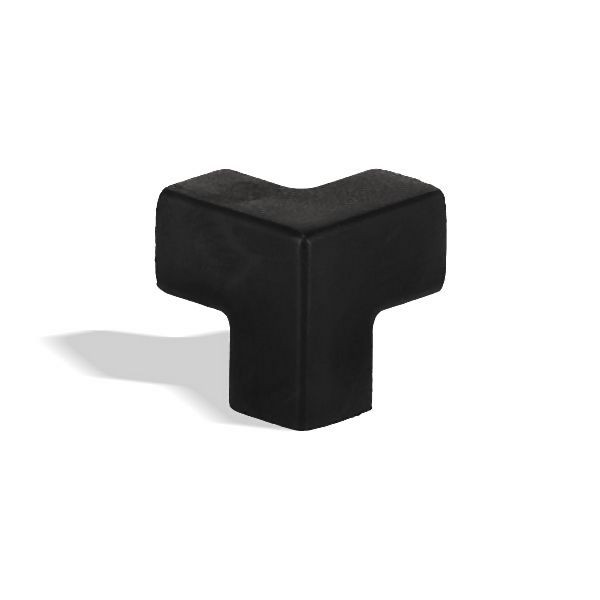 Knuffi Schutzecken Typ H 3-seitig schwarz, WPP018006, 4250912301573