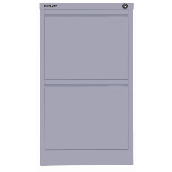 Bisley Hängeregistraturschrank, einbahnig, 2 HR-Schubladen, 656 lilac, 3623656
