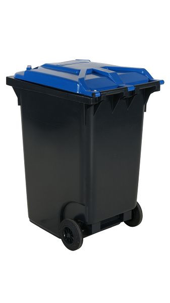 intra Müllbehälter 360 l, blauer Deckel, 2136031306