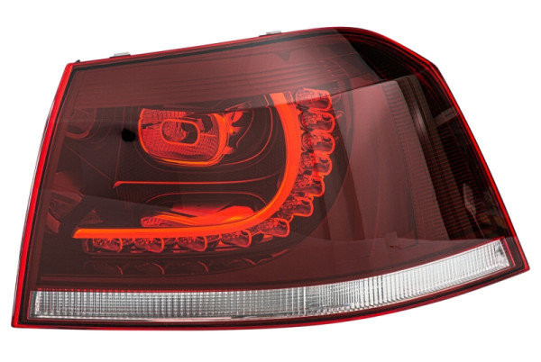 HELLA Heckleuchte, LED, äusserer Teil, für u.a. VW Golf VI Convertible (517), für Linksverkehr/für Rechtsverkehr, rechts, 2SD 010 970-041