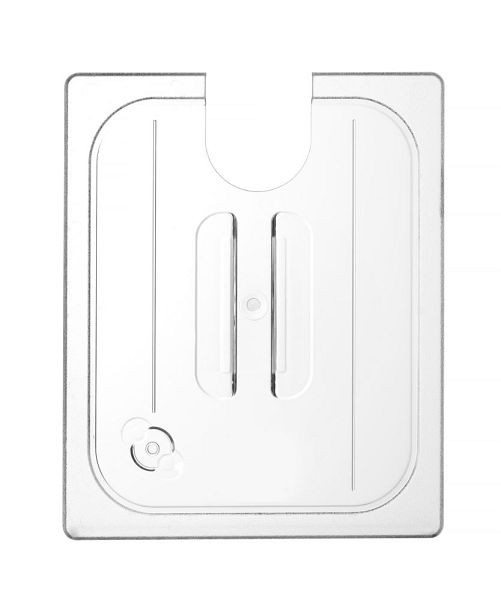 Hendi Gastronorm-Deckel mit Sous-Vide-Stick-Aussparung, 265 mm, 864210