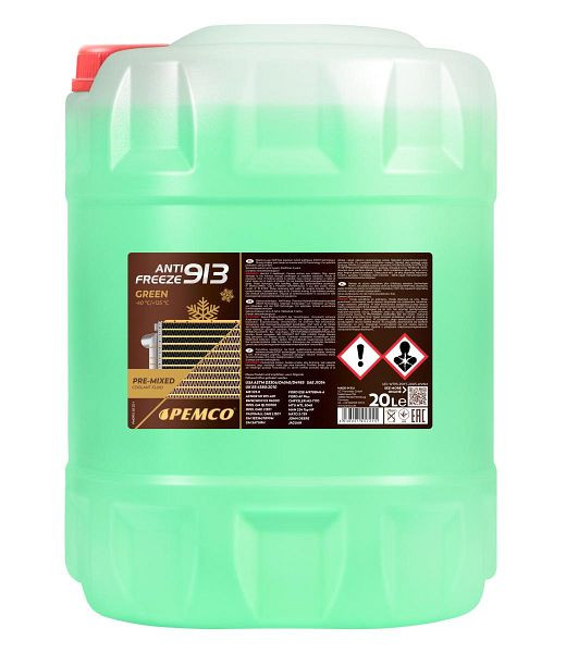 PEMCO 913 Lösung Antifreeze (-40), VE: 20 l, PM0913-20