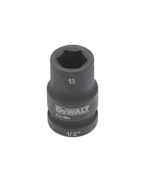 DeWalt Steckschlüssel kurz 13mm 1/2 Schlagfest, DT7531-QZ
