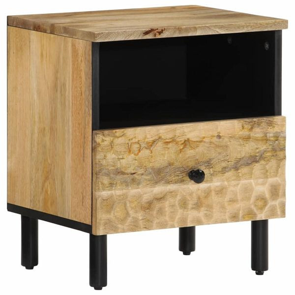vidaXL Nachttisch 40x33x46 cm Massivholz Mango, 356897, 8720845423155