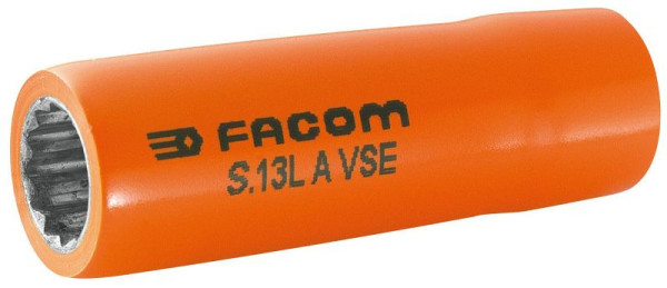 Facom Steckschlüssel 1/2" 1000V VSE 18 mm, S.18LAVSE