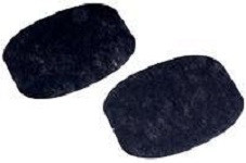 Nilfisk Micro-Static-Filter (2 Stück) grau, 180 x 130 x 2 mm, 11641000