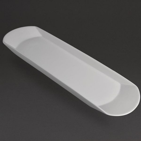 Olympia Whiteware rechteckige Snackschale 65 x 19 cm, Y097