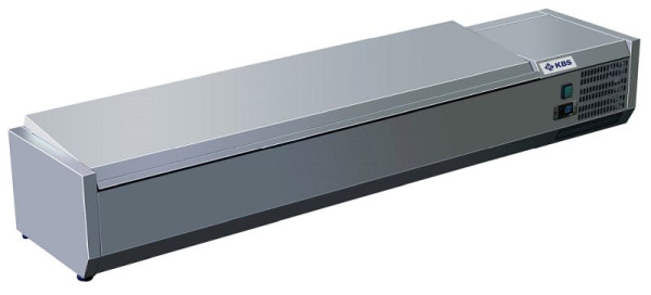 KBS Kühlaufsatz RX 2010, mit CNS- Deckel 9x GN 1/3, 341200