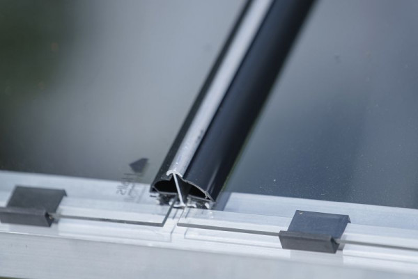 Halls Montageleisten Set für Sicherheitsglas - ICON 6, 2.5 m², HR91011