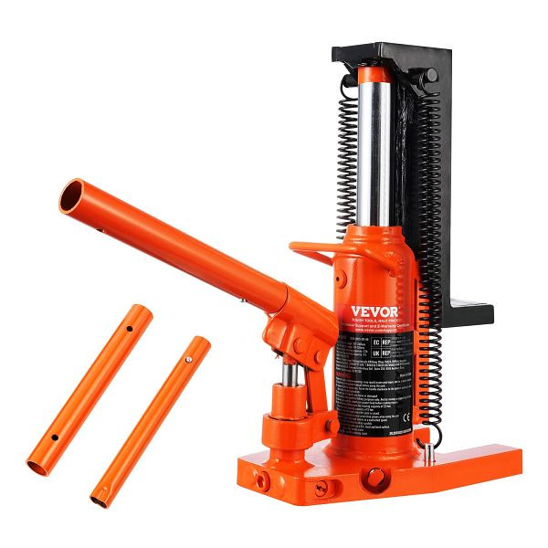 VEVOR Hydraulischer Wagenheber, 2,5 t, 5 t Auf-Zehen-Hubkapazität, 20-135 mm Zehenhöhe, 227-340 mm Oberhöhe, Lufthydraulisch, JZQJDWQBKXZ2XSCS5V0