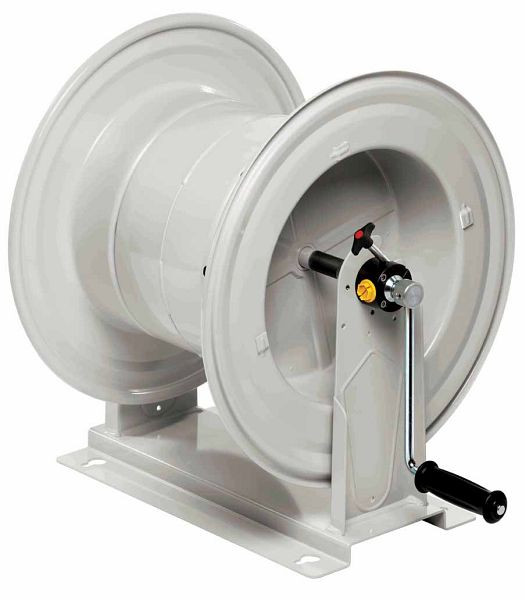 Ebinger Schlauchaufroller HM 710, Schlauch max. 45m - 27mm AD, Gehäuse Stahl, 20bar/ 90°C (Wasser-Druckluft), 8.710.130
