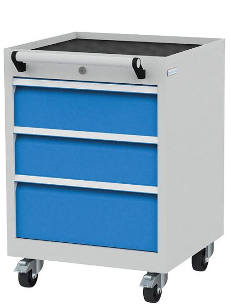 Bedrunka+Hirth Schubladenschrank Gehäuse, Tiefe 500 mm, R 18-16, Maße in mm (BxTxH): 530 x 500 x 745, Schubladenanzahl: 3, 46.021BR80