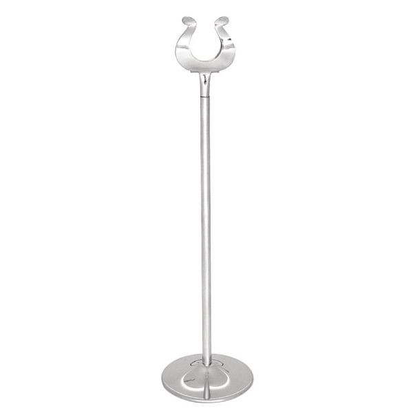 Olympia Tischkartenhalter 30,5cm, Edelstahl, für Tischnummernschilder, P344