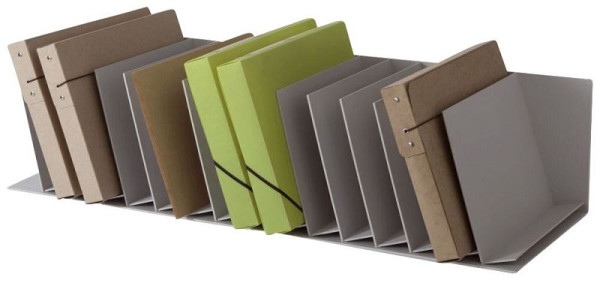 PAPERFLOW Schrägablage für Rollladenschrank easyOffice grau, 4940.02