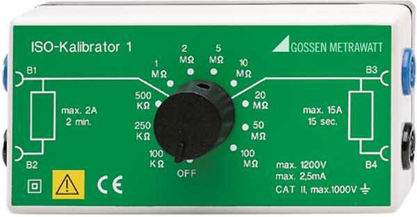 Gossen Metrawatt Kalibrieradapter für Isolations- und Widerstandsmessgeräte, M662A