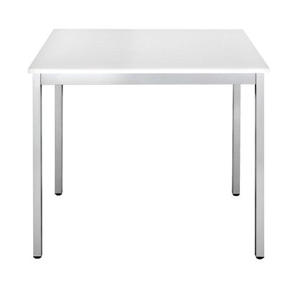 Bisley Mehrzwecktisch, Breite 700 mm, Tiefe 600 mm, 19mm Tischstärke, 300 aluminium x G grau, MT0706G300