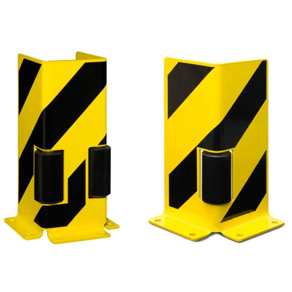 Stein HGS Anfahrschutz mit Leitrollen, Winkel mit 1 Leitrolle, 15090