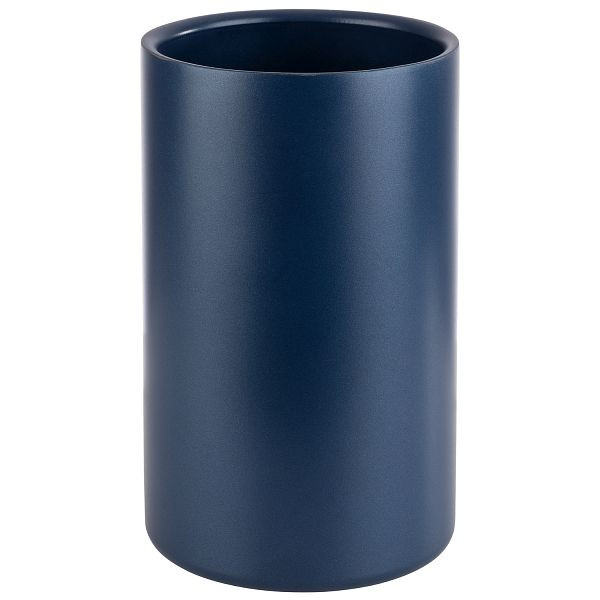 APS Flaschenkühler, außen Ø 12 x 20 cm, Edelstahl, Farbe: blau, innen Ø 10 cm, doppelwandig, 36126