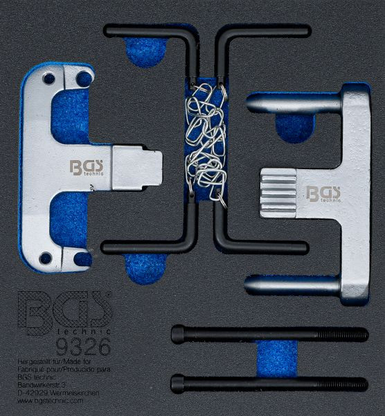 BGS Werkstattwageneinlage 1/6: Motor-Einstellwerkzeug-Satz, für Mercedes-Benz / Chrysler, 9326