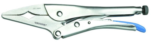 GEDORE Gripzange, lange Backen, 255 mm, 10", vernickelt, 1868039