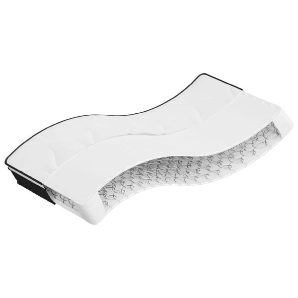 vidaXL Matratze Bonnell-Federkern Mittel 80x200 cm, 372938