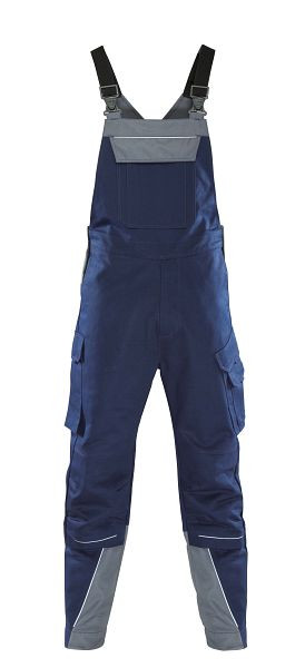 ROFA Latzhose teils 2-lagig 2329, Größe 48, Farbe 605-marine-grau, 2652329-605-48