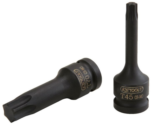 KS Tools 1/2" Kraft-Bit-Stecknuss Torx, lang, T80, 911.0922