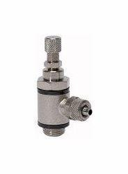 Riegler Drosselventil, beidseitige Drosselung ( B ), Anschluss Schnellverschraubung, 106998