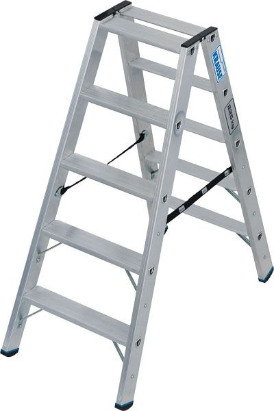 Krause Stabilo Doppelleiter 2x5 Stufen 225 kg, 135124