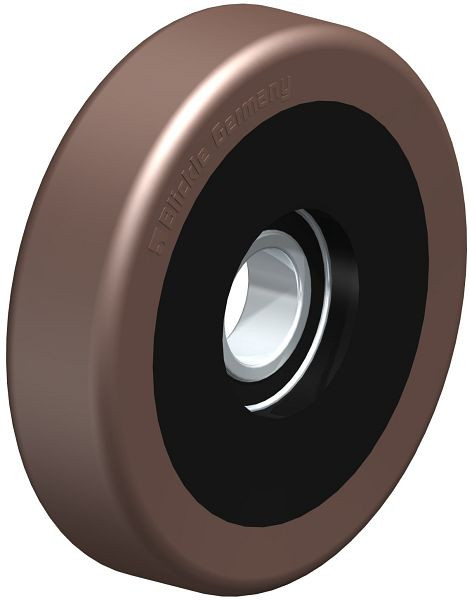 Blickle FPOB 125x30/25-15K Rad aus Blickle Besthane®, Braun, 757438