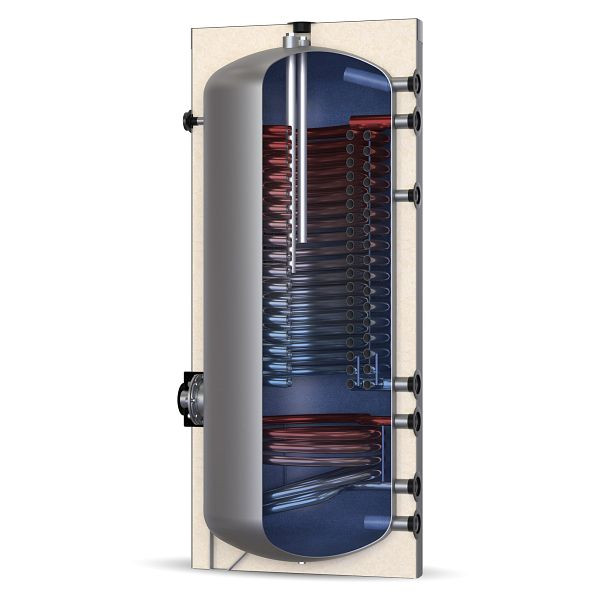 Solarbayer Warmwasserspeicher WP-S 200, Hochleistungs-Wärmepumpen-Solarspeicher, 100304000